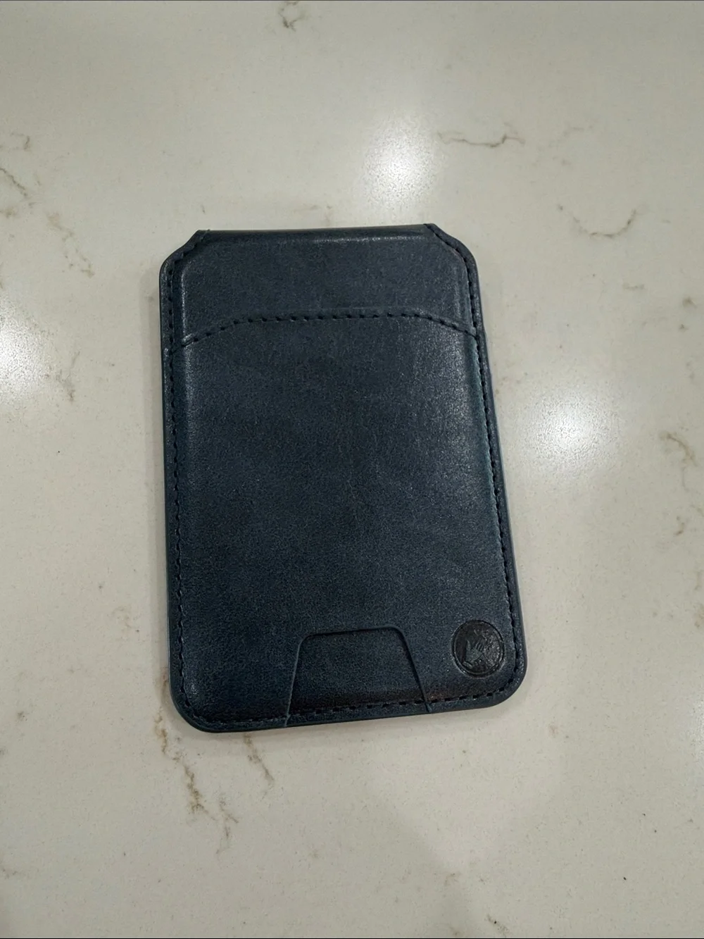 NWOT Brodeo Magnetic Navy Phone Wallet